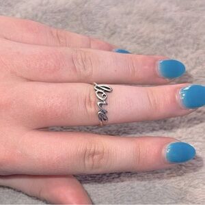 james avery love ring size 8 💖